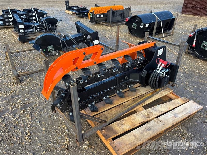 GIYI D39 39 in Mini Skid Steer Trencher (Unused) Trenchers