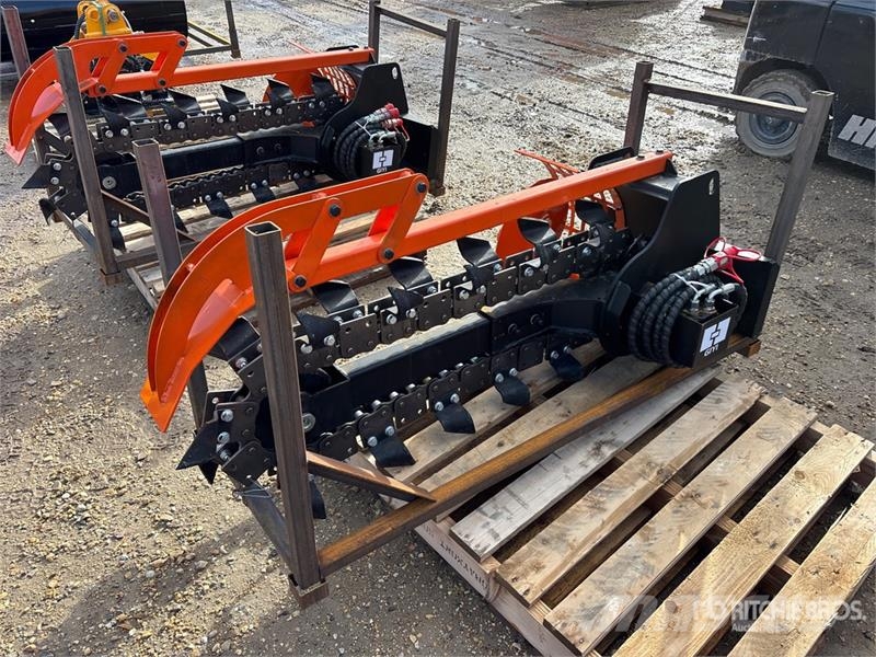 GIYI D39 39 in Mini Skid Steer Trencher (Unused) Trenchers