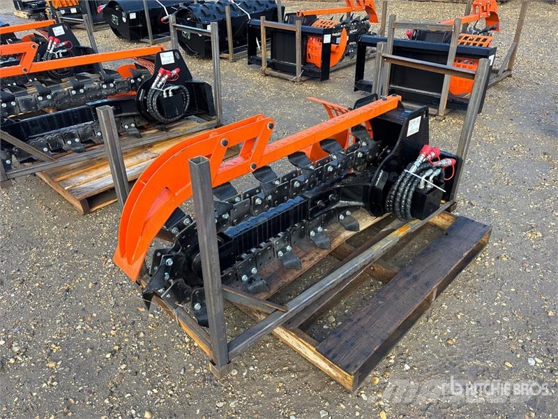 GIYI D39 39 in Mini Skid Steer Trencher (Unused) Trenchers