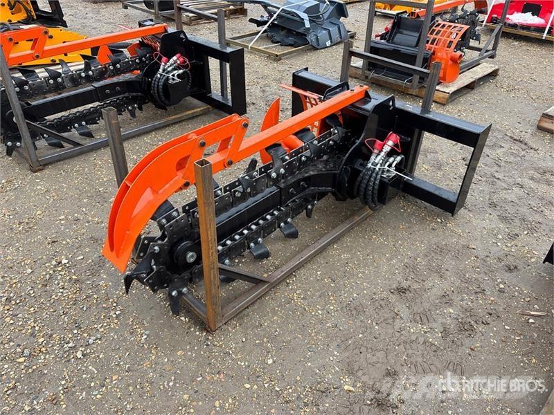 GIYI D39 39 in Skid Steer Trencher (Unused) Trenchers