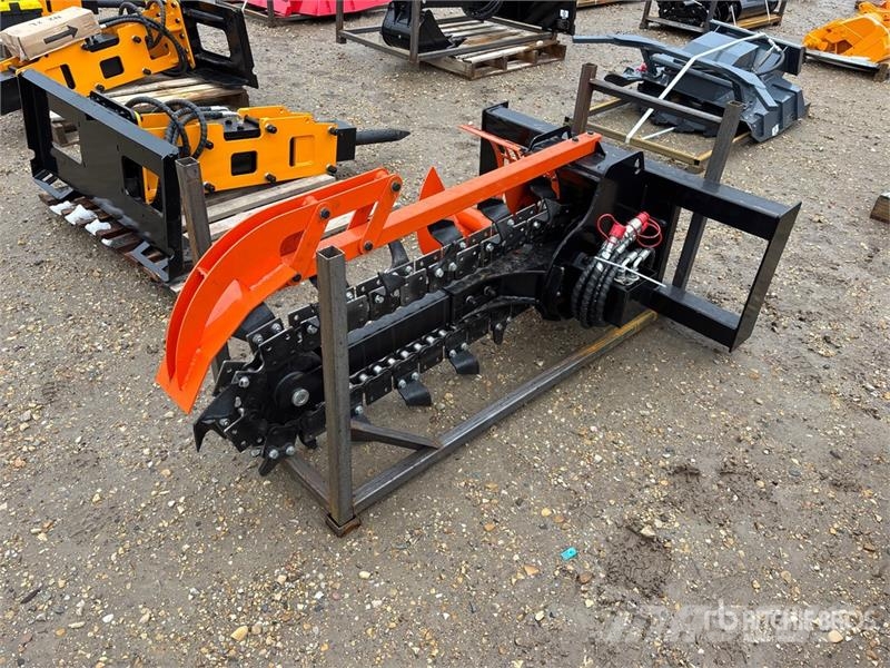  GIYI D39 39 in Skid Steer Trencher (Unused) Trenchers