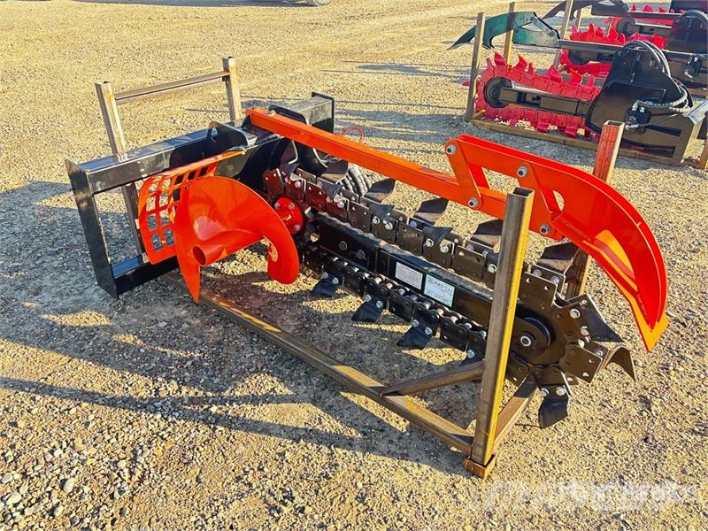 GIYI D39 39 in Skid Steer Trencher (Unused) Trenchers