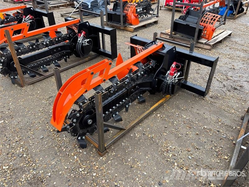 GIYI D39 39 in Skid Steer Trencher (Unused) Trenchers
