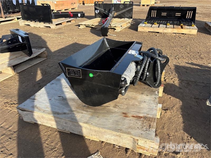  GIYI GY-3TB 32 in Cleanup Tilting Excavator Bucket Schaufeln