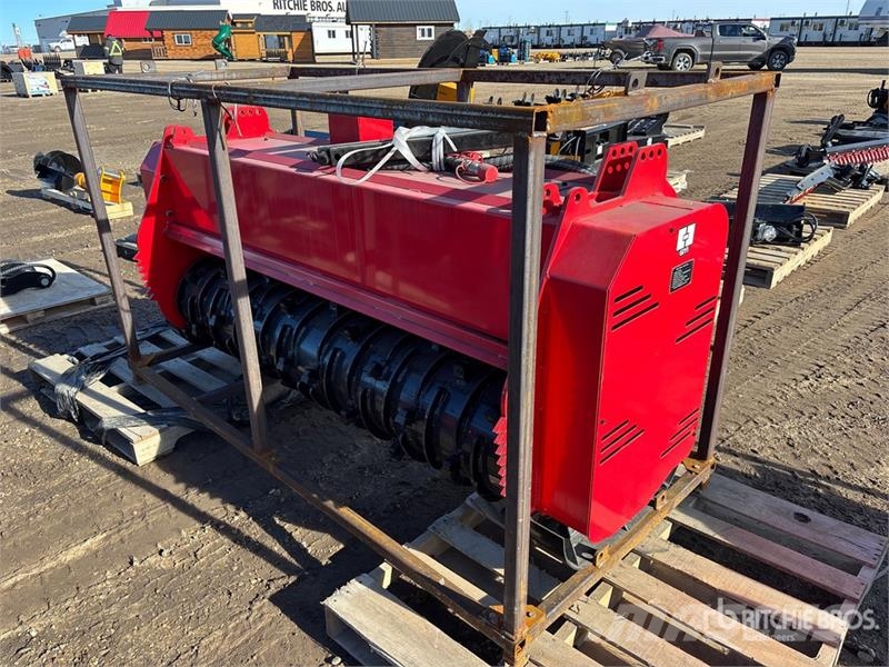 GIYI GY-72pro 72 in Skid Steer Mulcher (Unused) Ağaç parçalayıcılar