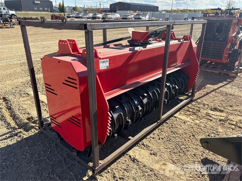  GIYI GY-72pro 72 in Skid Steer Mulcher (Unused) Trituradoras forestales