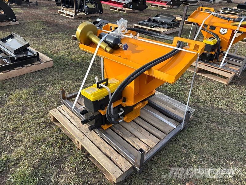  GIYI GY-AD680 3 in Skid Steer Post Driver (Unused) Εξοπλισμός περίφραξης