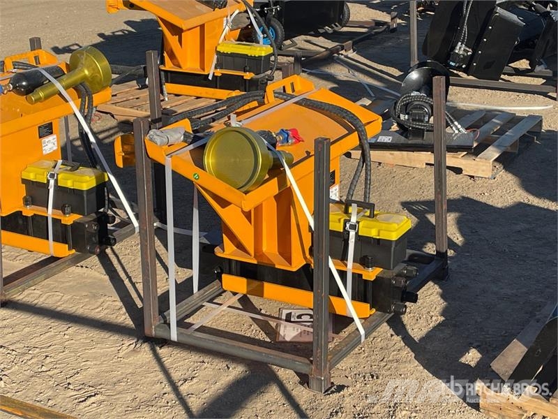 GIYI GY-AD680 47 in Skid Steer Post Driver (Unused Fencing equipment
