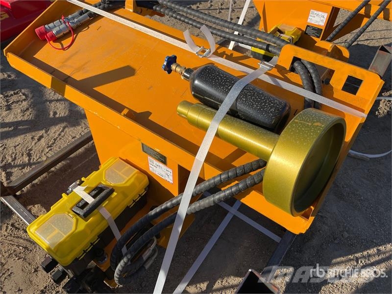  GIYI GY-AD680 47 in Skid Steer Post Driver (Unused Fencing equipment