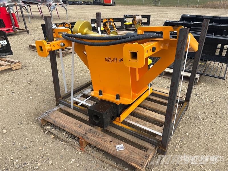  GIYI GY-AD680 Skid Steer Post Driver (Unused) Fencing equipment