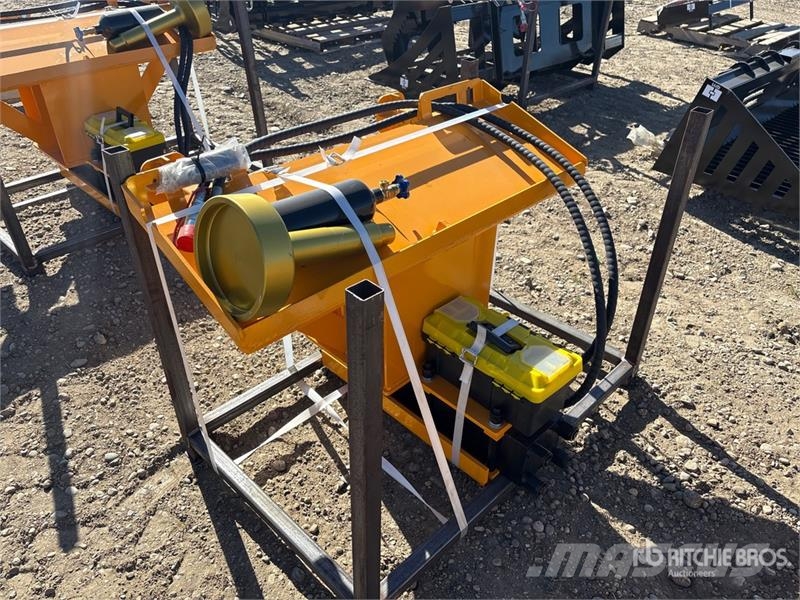 GIYI GY-AD680 Skid Steer Post Driver (Unused) Εξοπλισμός περίφραξης