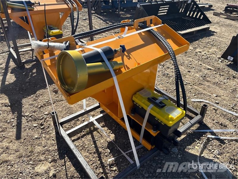 GIYI GY-AD680 Skid Steer Post Driver (Unused) Εξοπλισμός περίφραξης
