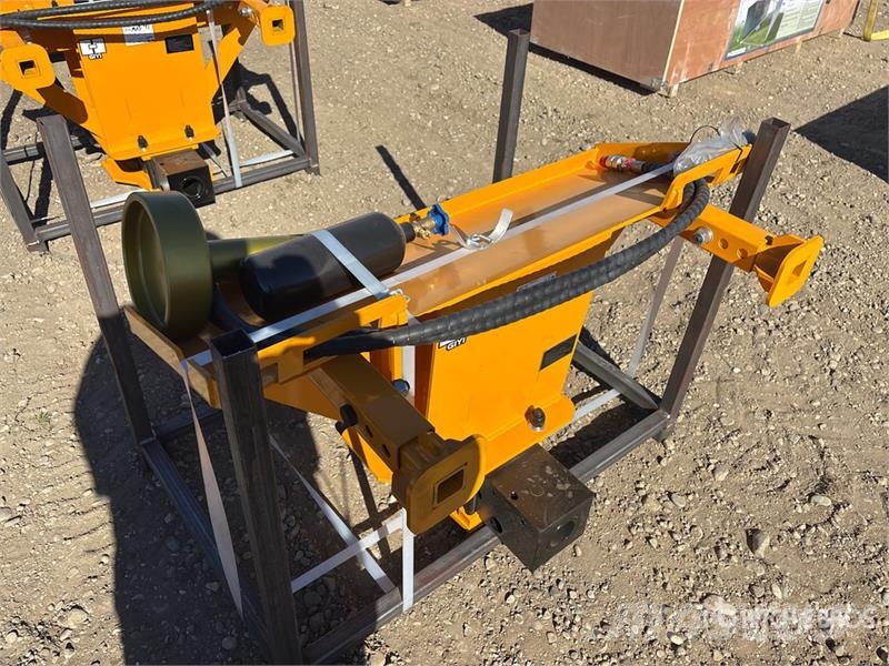  GIYI GY-AD680 Skid Steer Post Driver (Unused) Εξοπλισμός περίφραξης