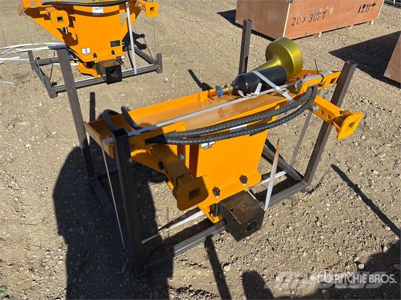 GIYI GY-AD680 Skid Steer Post Driver (Unused) Εξοπλισμός περίφραξης