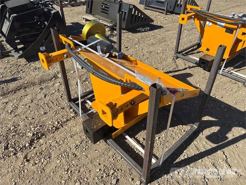  GIYI GY-AD680 Skid Steer Post Driver (Unused) Εξοπλισμός περίφραξης