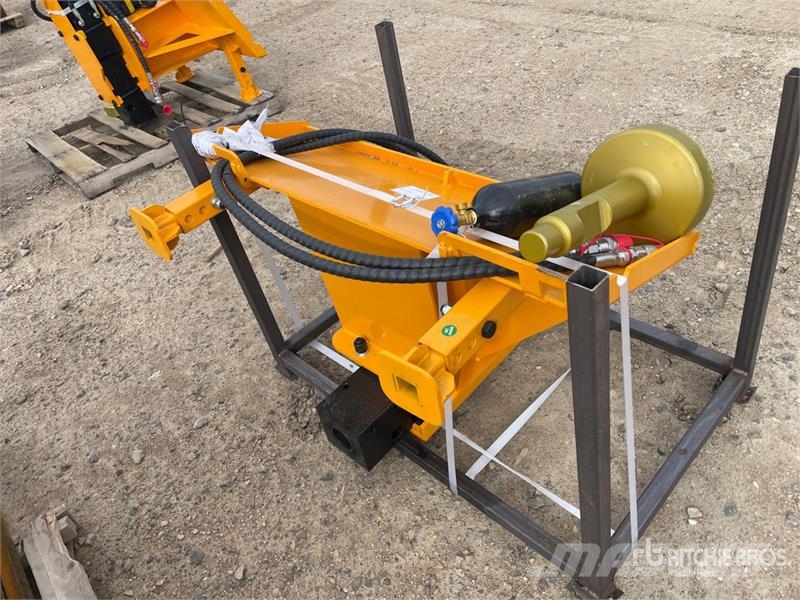  GIYI GY-AD680 Skid Steer Post Driver (Unused) Zäune und Zubehör