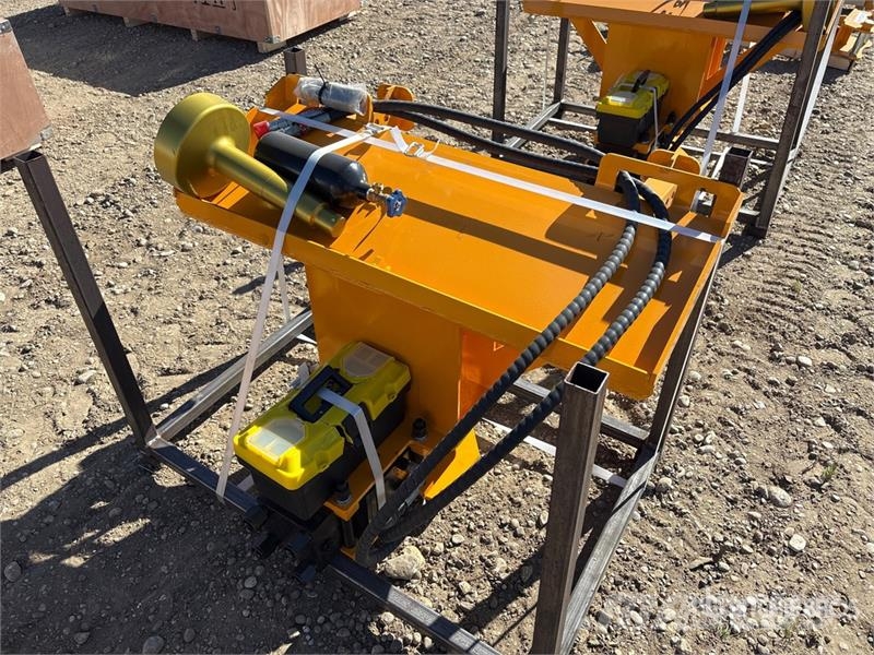 GIYI GY-AD680 Skid Steer Post Driver (Unused) Εξοπλισμός περίφραξης
