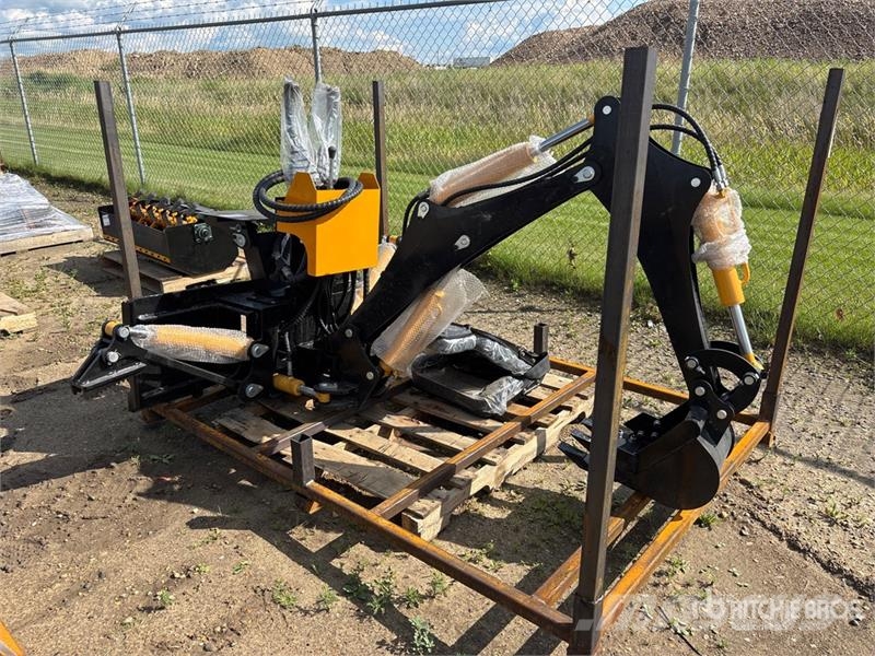 GIYI GY-BD98 47 in Skid Steer Backhoe (Unused) Pelle rétro arrière