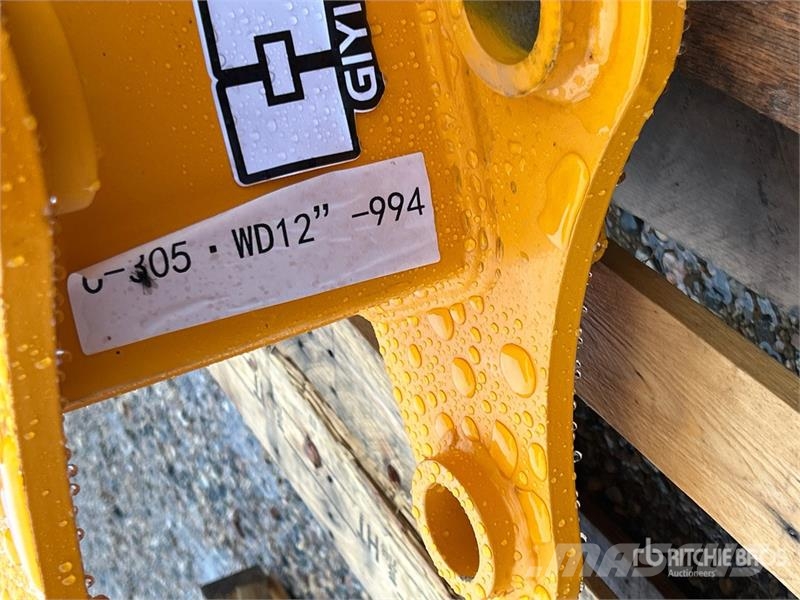  GIYI GY-BK 12 in Digging Excavator Bucket - Fits C دلاء