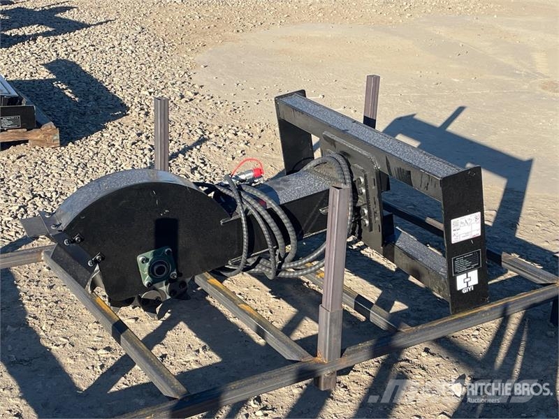  GIYI GY-BSG45 Skid Steer Stump Grinder (Unused) الكاسحات وقلابات التربة ذات المحركات