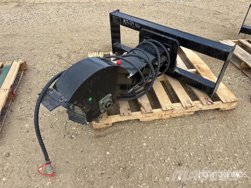 GIYI GY-BSG45 Skid Steer Stump Grinder (Unused) Power harrows and rototillers