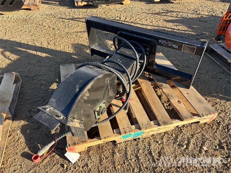 GIYI GY-BSG45 Skid Steer Stump Grinder (Unused) Power harrows and rototillers