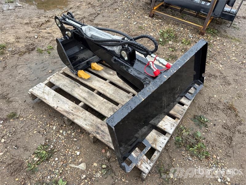 GIYI GY-D ZWB 48 in Skid Steer Backhoe (Unused) Utovarne korpe