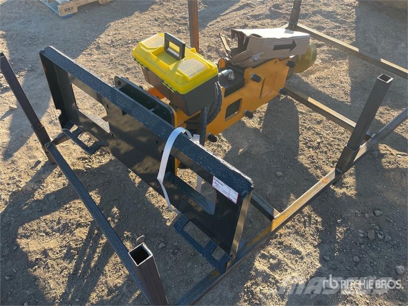  GIYI GY-D680 56 in Skid Steer Post Driver (Unused) Fencing equipment