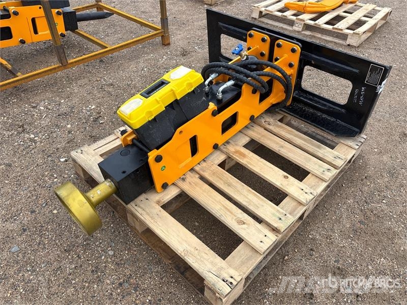 GIYI GY-D680 7 in Skid Steer Post Driver (Unused) Zäune und Zubehör