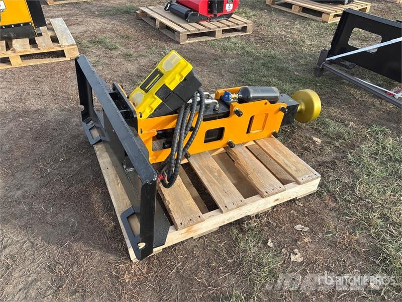 GIYI GY-D680 8 in Skid Steer Post Driver (Unused) Εξοπλισμός περίφραξης