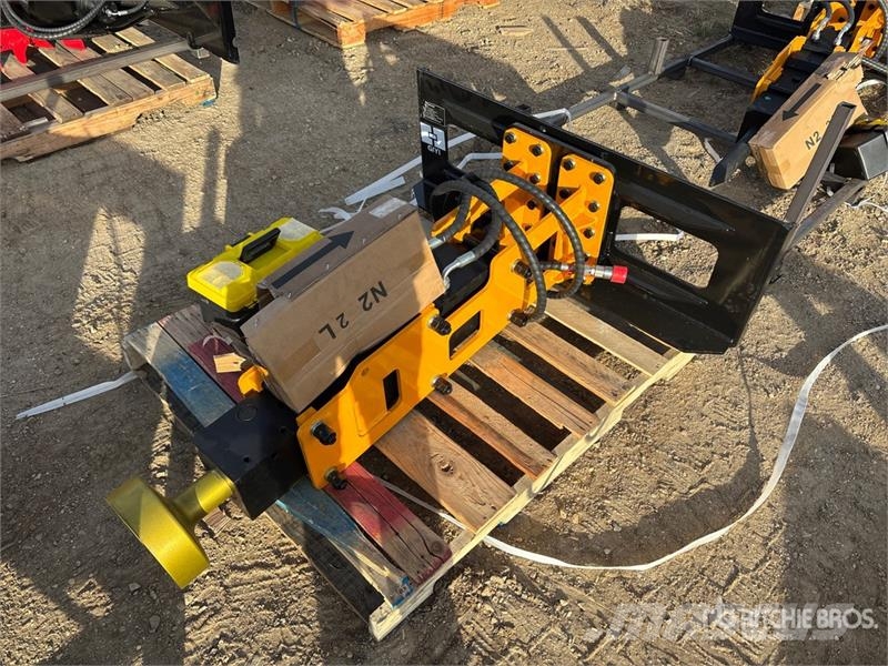  GIYI GY-D680 Skid Steer Post Driver (Unused) Fencing equipment