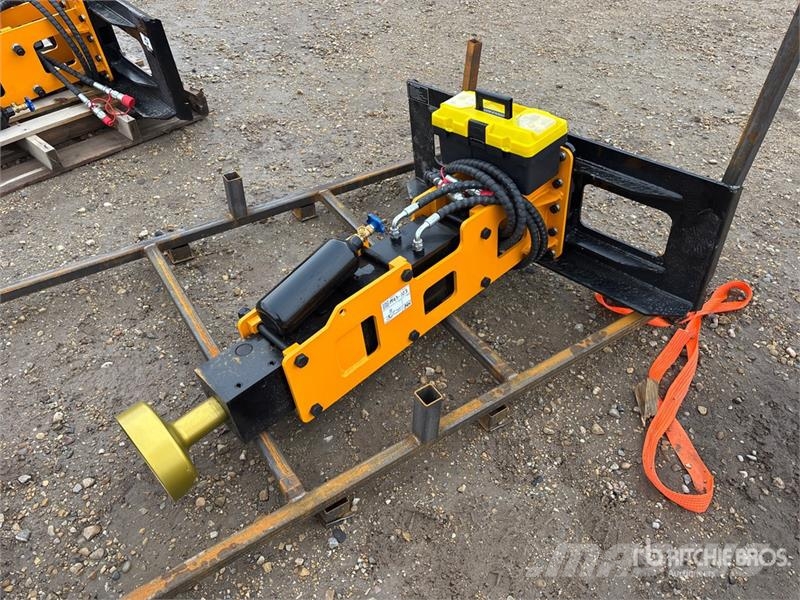 GIYI GY-D680 Skid Steer Post Driver (Unused) Equipos de vallado