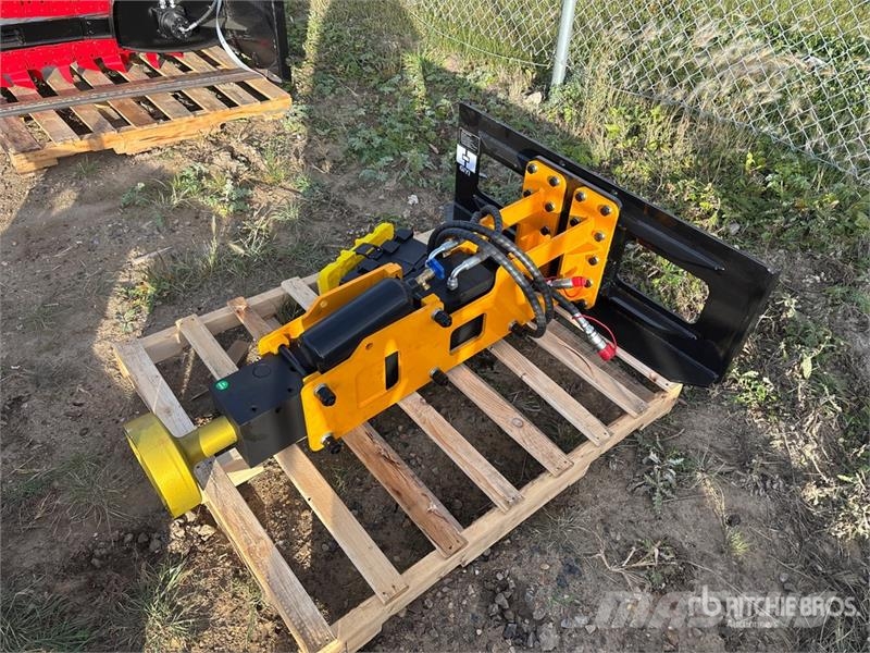  GIYI GY-D680 Skid Steer Post Driver (Unused) Fencing equipment