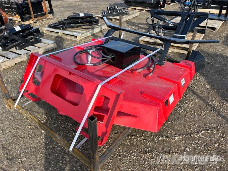 GIYI GY-DM59 50 in Disc Skid Steer Mulcher (Unused Forstmulcher