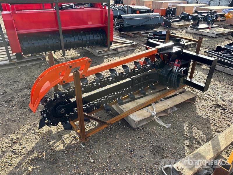  GIYI GY-DTC92 71 in Extended Skid Steer Trencher ( Trenchers