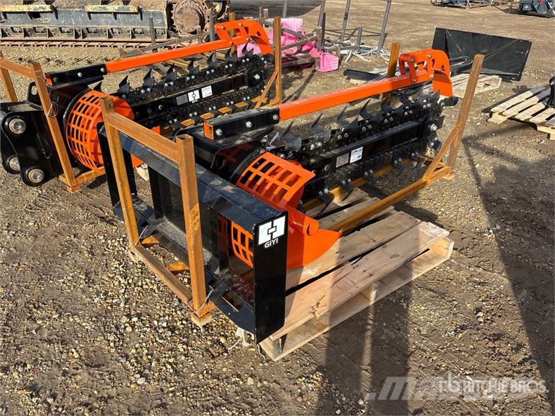  GIYI GY-DTC92 71 in Extended Skid Steer Trencher ( Trenchers