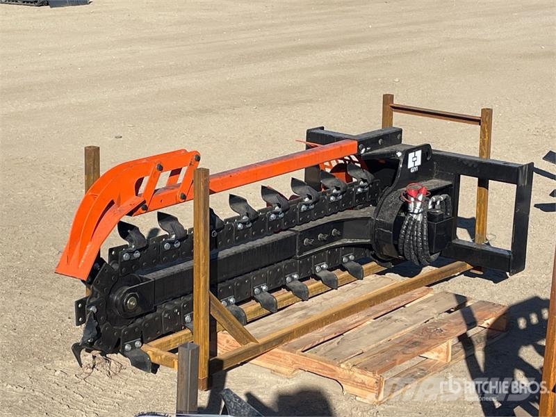 GIYI GY-DTC92 92 in Extended Skid Steer Trencher ( Kjedegravere