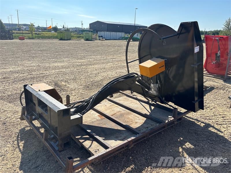 GIYI GY-ECA63 54 in Articulating Skid Steer Brush Mounted and trailed mowers