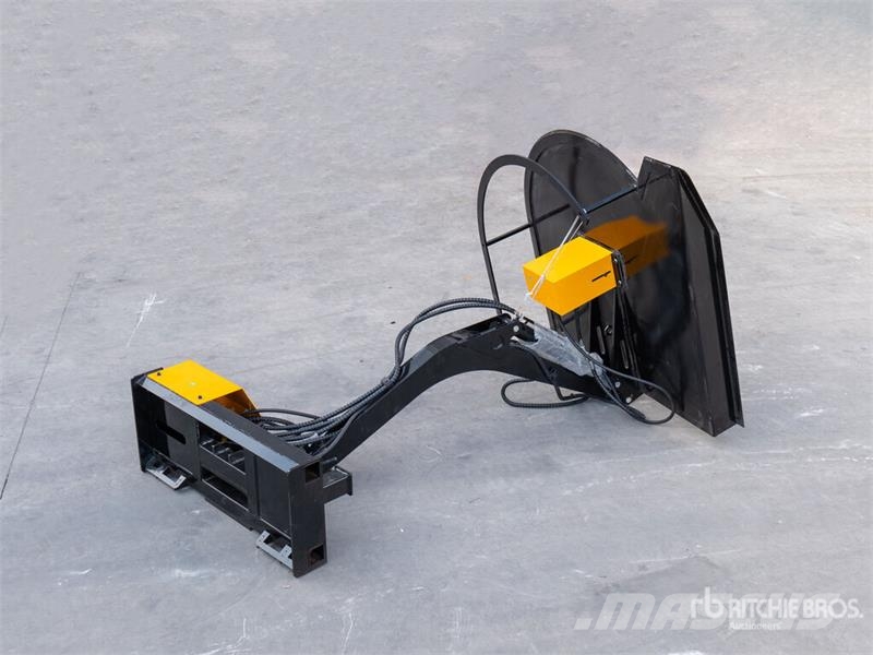 GIYI GY-ECA63 54 in Articulating Skid Steer Brush Mounted and trailed mowers
