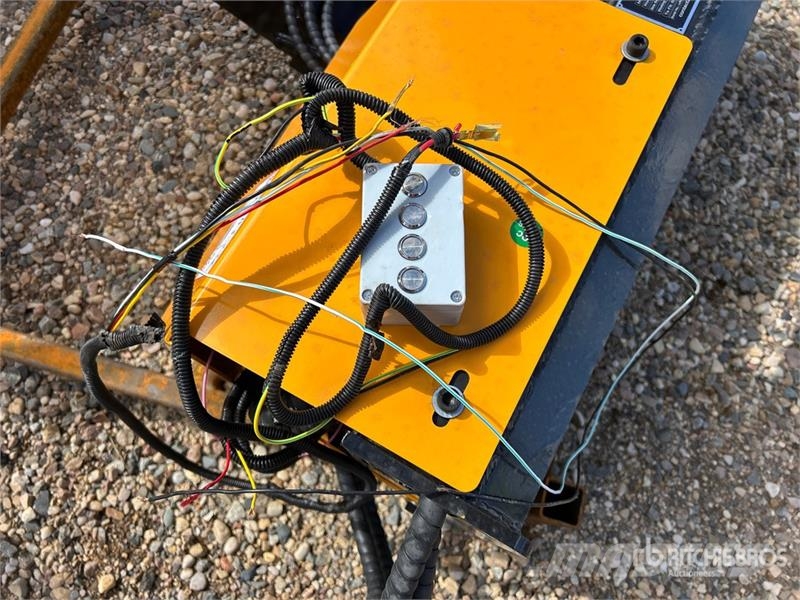 GIYI GY-ECA74 54 in Articulating Skid Steer Brush Mounted and trailed mowers