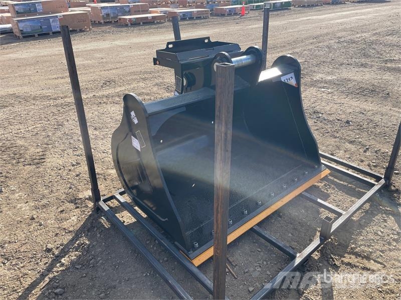 GIYI GY-FB60 58 in Cleanup Excavator Bucket - Fits バケット