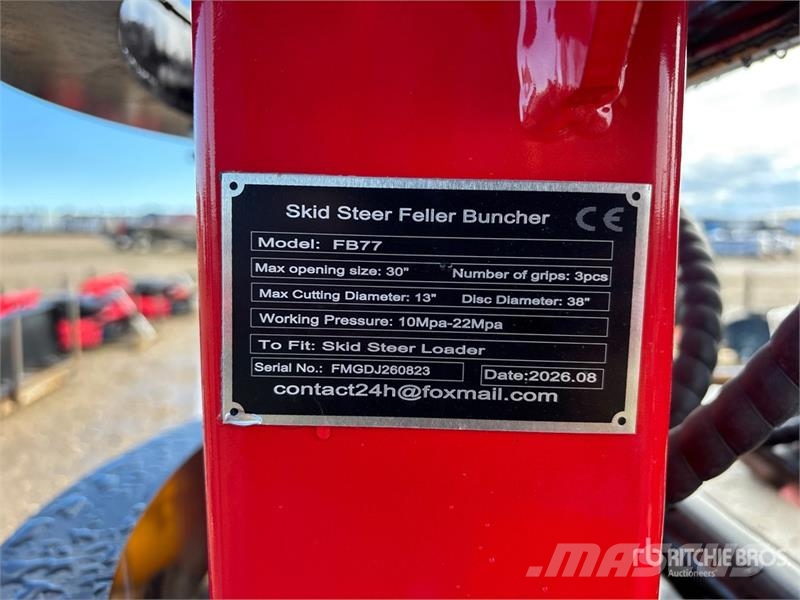GIYI GY-FB77 30 in Skid Steer Feller Buncher (Unus Sonstige Baumaschinen