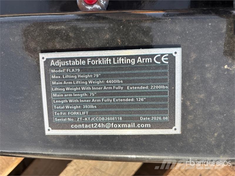 GIYI GY-FLA79 126 in Forklift Telescopic Boom (Unu 其他附件和零組件