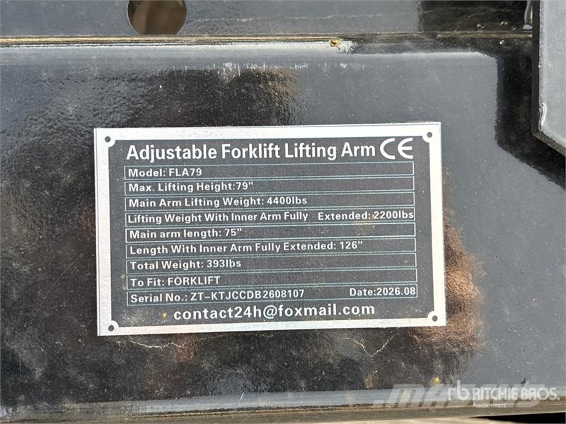  GIYI GY-FLA79 126 in Forklift Telescopic Boom (Unu 其他附件和零組件