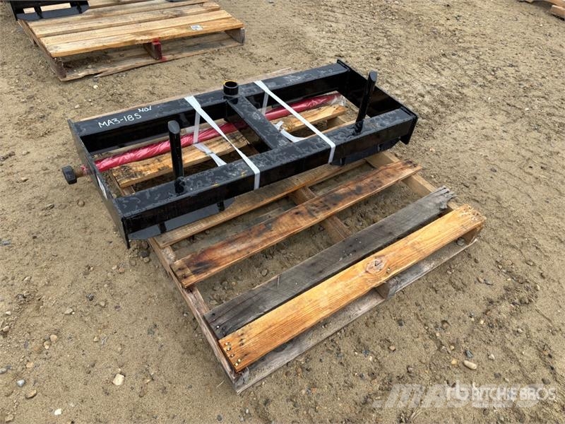  GIYI GY-HF47 46 in Skid Steer Bale Spear (Unused) Andre komponenter