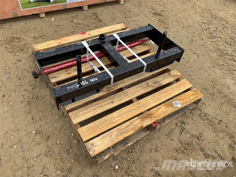  GIYI GY-HF47 46 in Skid Steer Bale Spear (Unused) Andre komponenter