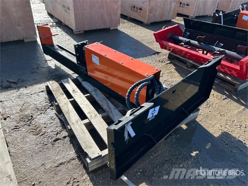 GIYI GY-HLS82 25 in Skid Steer Log Splitter (Unuse Holzspalter
