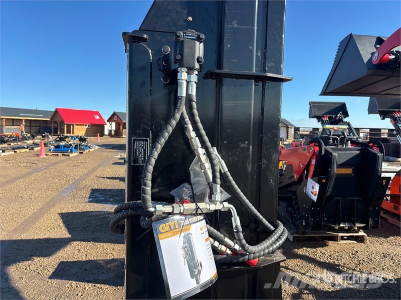 GIYI GY-HPD84 Hydraulic Skid Steer Post Driver (Un Fencing equipment
