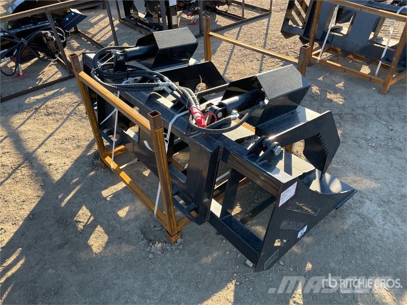 GIYI GY-HWG72 72 in Skeleton Skid Steer Grapple Bu Gripere