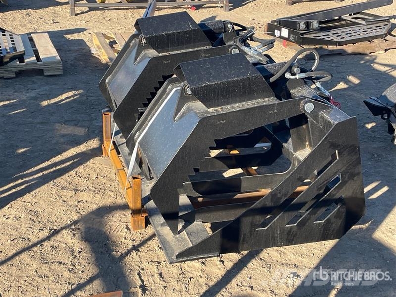 GIYI GY-HWG72 72 in Skeleton Skid Steer Grapple Bu Gripere